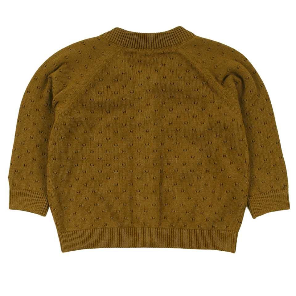 Cardigan tricotat pesto
