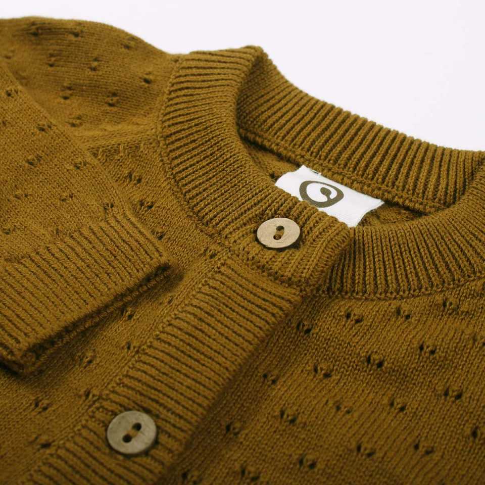 Cardigan tricotat pesto