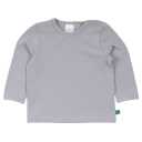 Bluză Alfa albastru (morning blue) din bumbac organic pentru bebeluși