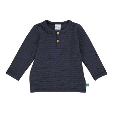 Bluză Jacquard bleumarin