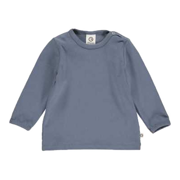 Bluză Alfa albastră (dusty blue) pentru bebeluși