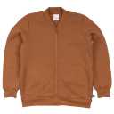 Cardigan maro cu fermoar