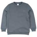 Bluză groasă albastră (stormy blue) din bumbac organic