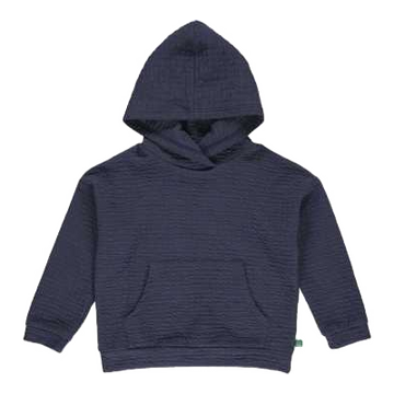 Hanorac Jacquard bleumarin din bumbac organic, pentru copii