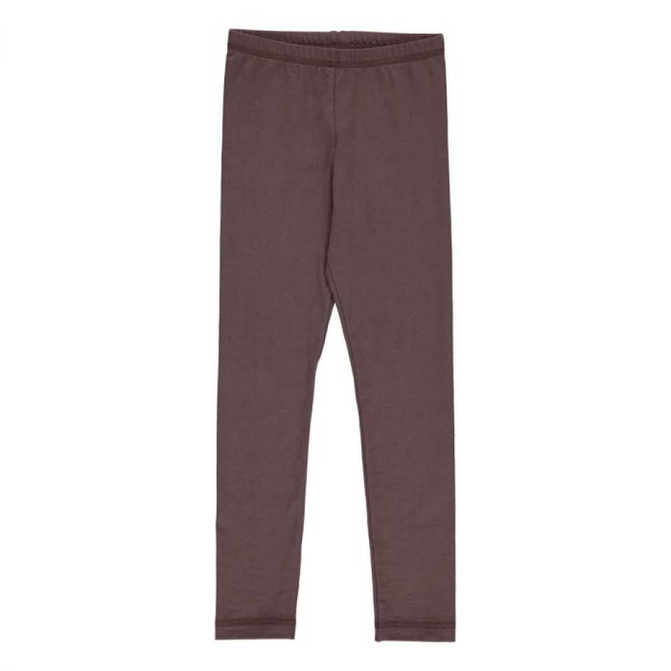 Colanți Cozy me maro (brownie) din bumbac organic