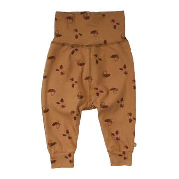 Pantaloni confortabili cu imprimeu ghinde, pentru bebeluși