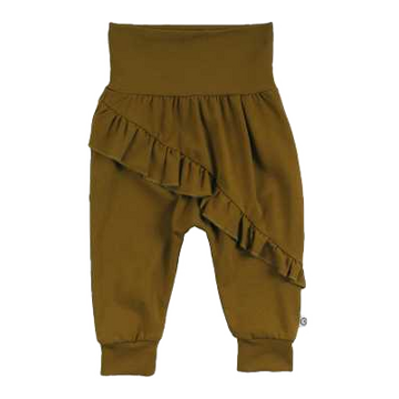 Pantaloni pesto, confortabili, cu volănaș adorabil