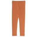 Colanți Alfa portocalii (sienna) din bumbac organic