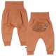 Pantaloni de trening portocalii cu imprimeu arici