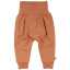 Pantaloni de trening portocalii cu imprimeu arici