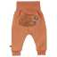 Pantaloni de trening portocalii cu imprimeu arici