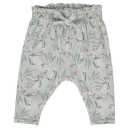 Pantaloni cu imprimeu bujori pentru bebeluși