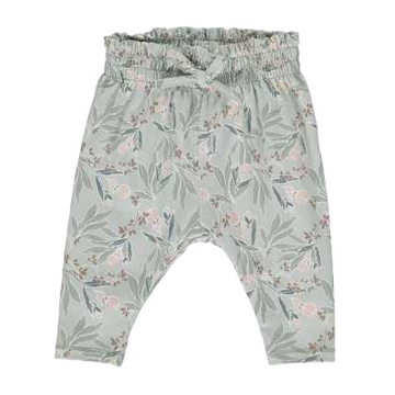 Pantaloni cu imprimeu bujori pentru bebeluși