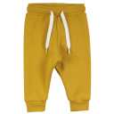 Pantaloni de trening muștar pentru copii, din bumbac organic