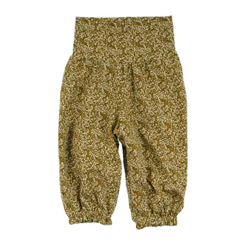 Pantaloni voluminoși cu imprimeu floral pentru bebeluși