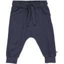 Pantaloni bleumarin, confortabili cu buzunare aparente, pentru bebeluși