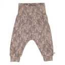 Pantaloni confortabili cu imprimeu girafe, pentru bebeluși