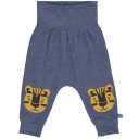 Pantaloni denim cu imprimeu animale pentru bebeluși