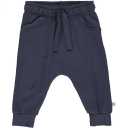 Pantaloni bleumarin, confortabili cu buzunare aparente, pentru bebeluși