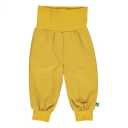 Pantaloni Alfa galben miere