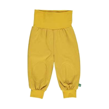 Pantaloni Alfa galben miere