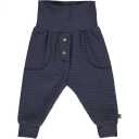 Pantaloni Jaquard bleumarin