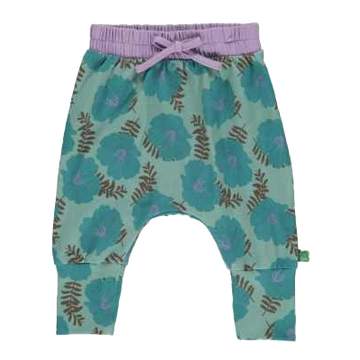 Pantaloni cu imprimeu retro