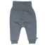 Pantaloni de trening gri-albastru, pentru bebeluși, din bumbac organic