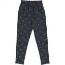 Pantaloni bleumarin cu imprimeu steluțe