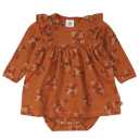 Rochie body Flora pentru bebeluși