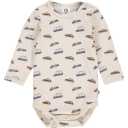 Body crem cu imprimeu mașini pentru bebeluși