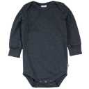 Body Cozy me gri închis pentru bebeluși