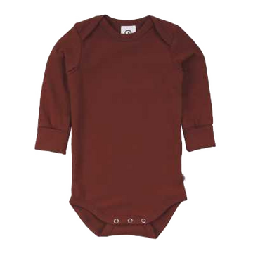 Body Cozy me maro fudge pentru bebeluși