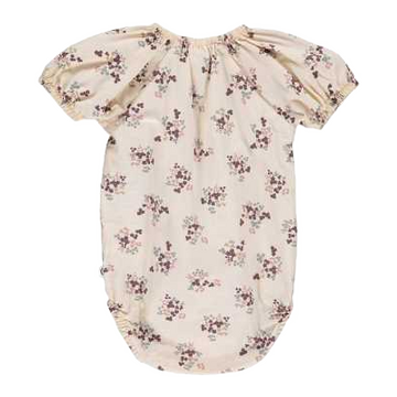 Body din poplin Flora pentru bebeluși