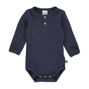 Body bleumarin Jacquard pentru bebeluși