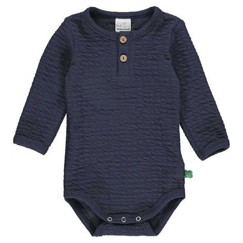 Body bleumarin Jacquard pentru bebeluși