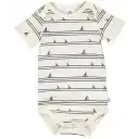 Body crem cu imprimeu bărci