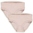 Set două perechi de chiloți roz pal pentru fete