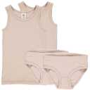 Set roz format din două maieuri și doi chiloți pentru fete