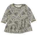 Rochie Boom cu mânecă lungă din bumbac pentru bebeluși și fetițe