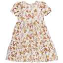 Rochie Calendula cu mânecă scurtă pentru fete