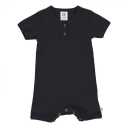 Salopetă scurtă bleumarin pentru bebeluși