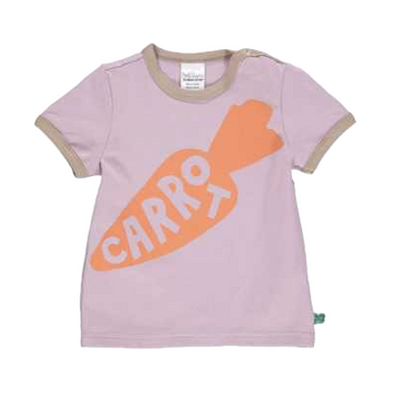 Tricou cu imprimeu morcov pentru bebeluși