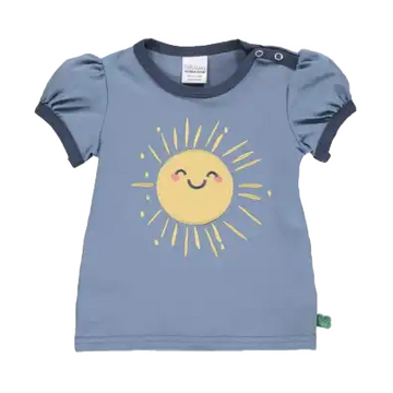 Tricou cu imprimeu soare pentru bebeluși