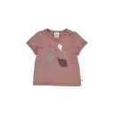 Tricou bej cu imprimeu zmeu pentru bebeluși