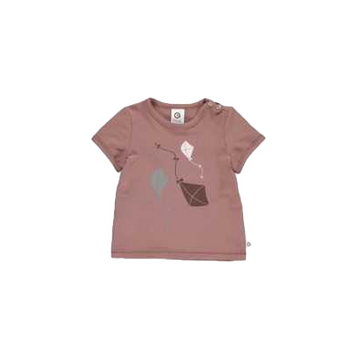 Tricou bej cu imprimeu zmeu pentru bebeluși