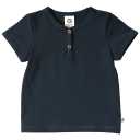 Tricou bleumarin Cozy me neck pentru bebeluși