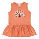 Maieu cu imprimeu păun pentru fete