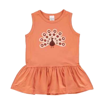 Maieu cu imprimeu păun pentru fete