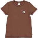 Tricou maro cu imprimeu logo pentru copii